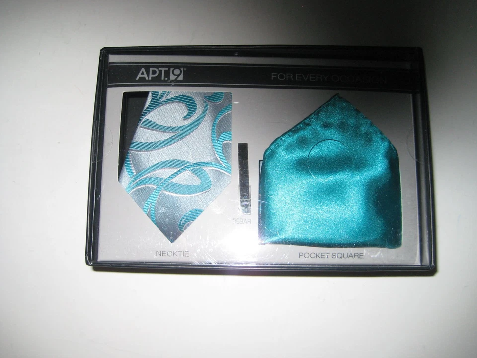 APT.9 ДЛЯ КАЖДОГО СЛУЧАЯ ГАЛСТУК, ГАЛСТУК И КАРМАН КВАДРАТНЫЙ $40 - Изображение 3 из 4