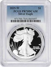 2025-W $1 American Silver Eagle PR70DCAM PCGS