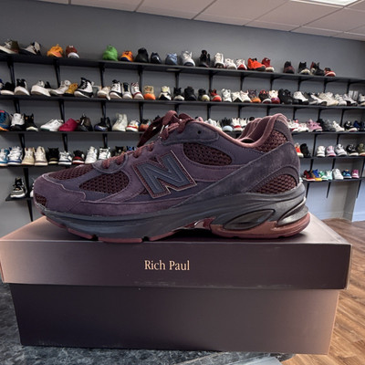 New Balance 2010 Rich Paul ABZORB Plum Brown/Burgundy Pink Nubuck Men's Sneaker