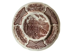 Alfred Meakin Fair Winds Staffordshire England 7" Bread and Butter Plate