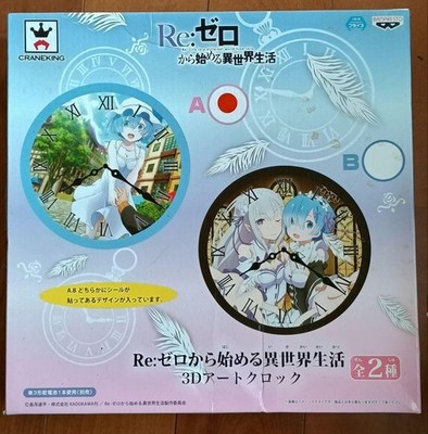 Re: Life In A Different World From Zero 3D Art Clock