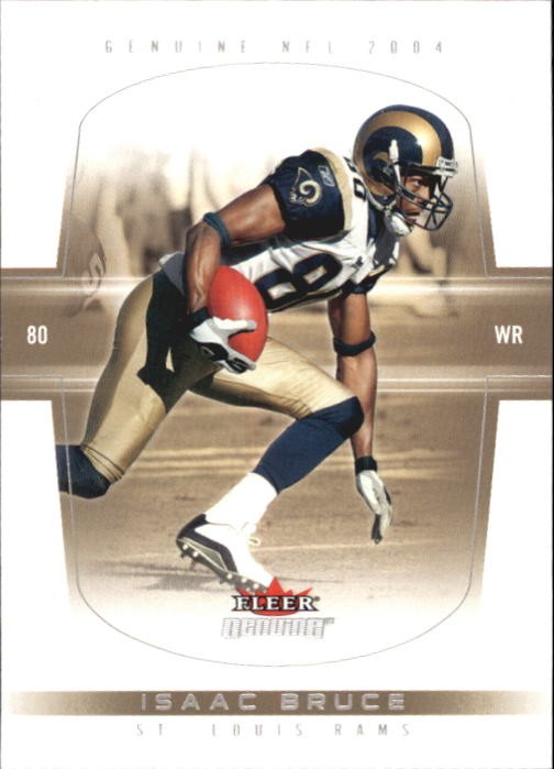 2004 Fleer Genuine #56 Isaac Bruce - FB
