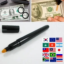 1 Smart Money Counterfeit Checker Fake World Wide Detector Pen