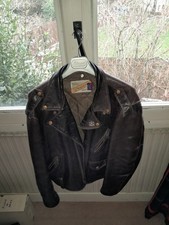 perfecto schott vintage blouson vêtement cuir