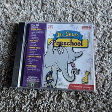Dr. Seuss Preschool - CD-Rom - Ages 2-4 Learning Company Windows/Mac - Free Ship