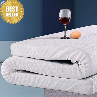 Queen 3'' Cooling Gel Memory Foam Mattress Topper Pressure Relief Support