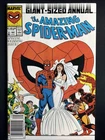 The Amazing Spider-man Annual #21 1987 Newsstand Marvel Comics 1st Print VF