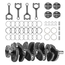 2.4L Engine Crankshaft + 4X Rod + Piston Kit Fit for Hyundai Sonata Kia Optima