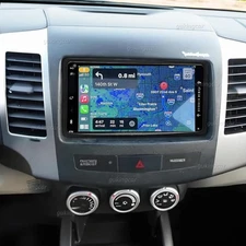 4+64G Car Radio For Mitsubishi Outlander 2007-2013 Android 15 Carplay GPS NAVI