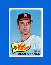 1965 Topps Baseball # 140 Dean Chance  NM to NM-MT *UltraBC.eStore*