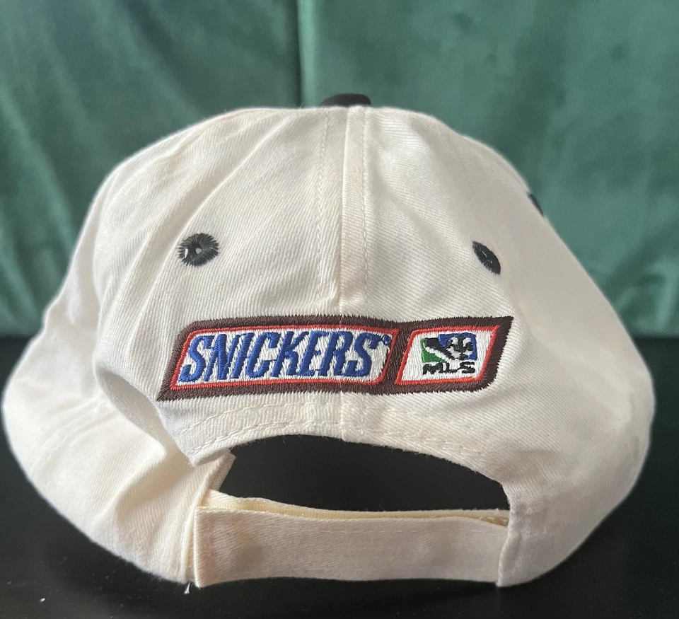 Vintage New England Revolution MLS Soccer Adjustable Hat  Snickers NWOT - Image 3 of 4