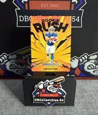 2025 Panini Rookies & Stars Cam Skattebo Rookie Rush Gold 05/10 Giants RC