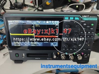 Uni-t mso 1254hd-s 250M bandwidth oscilloscope with signal source by fedex /DHL