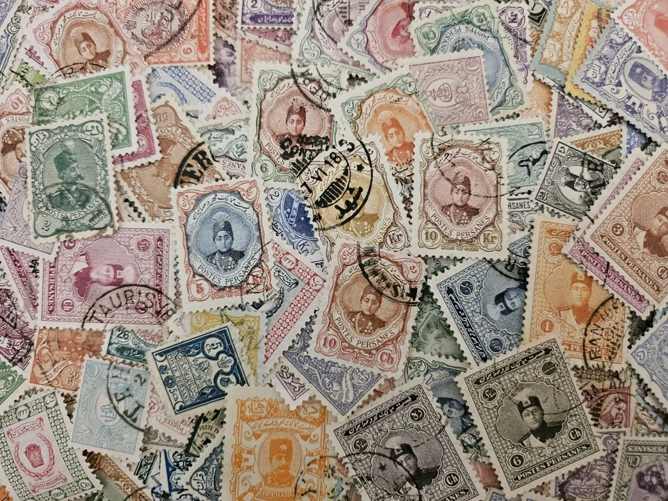 PERSIA oltre 1000 francobolli dal classico buon lotto!!! s111 - Immagine 3 di 4