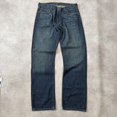 Levi's 514 Jeans Herren 36'' Western Straight Denim Hose, blau