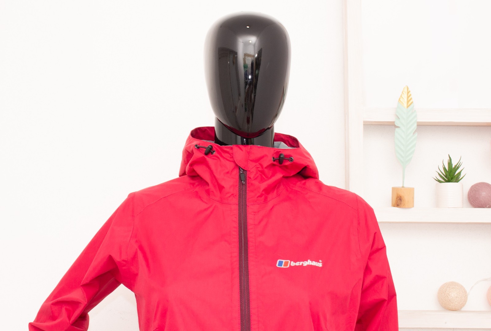 BERGHAUS Hydroshell Jacket Stormcloud Ladies Pink… - image 2