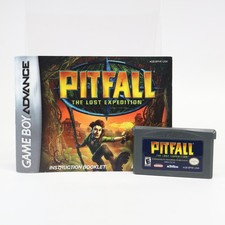 Pitfall: The Lost Expedition (GBA) Loose cart and Manual Only - Auth Good Cond