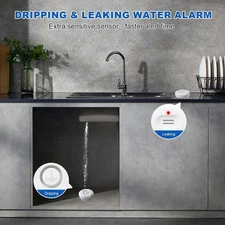 RUIKORING WiFi Water Leak Detectors 5 Pack