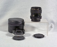 Canon Macro 50mm f/3.5 Lens w/FD Mount  Canon Extension Tube FD 25 Excellent 
