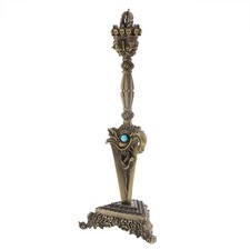 Bouddha tibétain Dorje Vajra Pestle Phurpa Ensemble de base pour l'artisanat