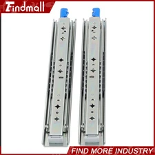 Findmall Heavy Duty 14" Drawer Slides w/Lock 250lb - Full Extension Ball Bearing