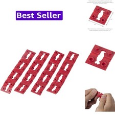 Electrical Switch and Receptical Spacers, 4 Piece Pack, Red