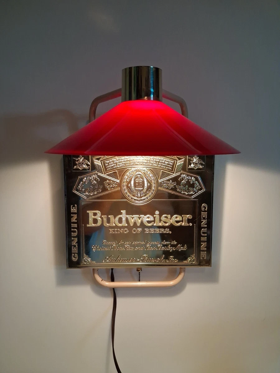 Budweiser Red Light Signs & Tins for sale | eBay