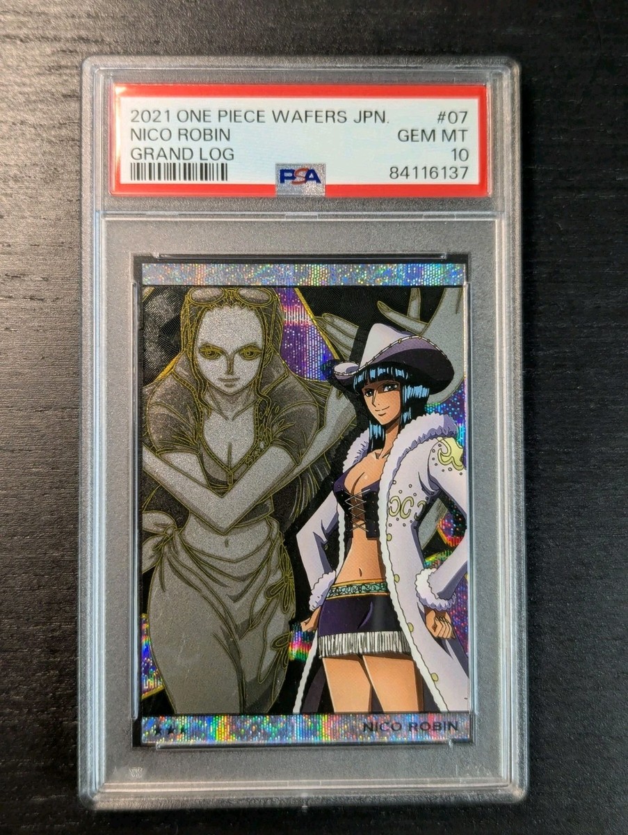 Low Pop ⭐ 2021 One Piece Wafers JPN Grand Log Nico Robin