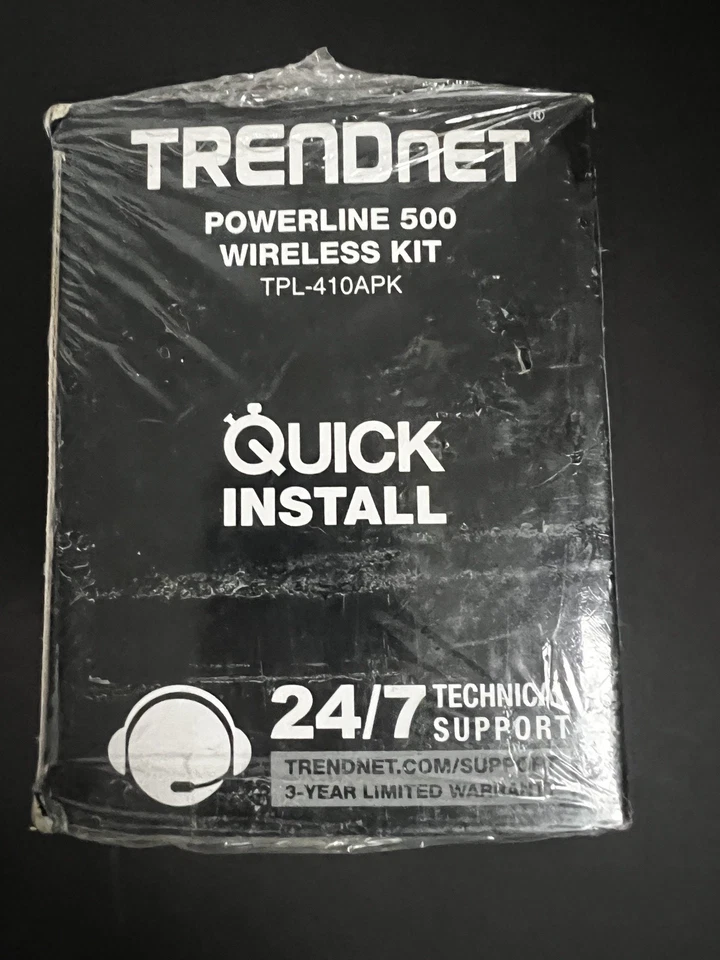 Trendnet 500Mbps Compact Powerline 500 Wireless AV Adapter Kit TPL-410APK NEW - Image 4 of 4