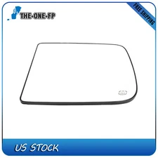 Driver Left Side Door View Flat Mirror Glass Base For Dodge Ram 1500 2010-2019
