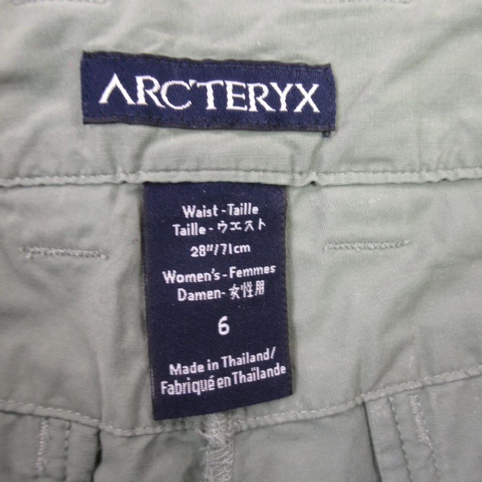 Arc'teryx Pants Womens 6 Straight Leg Stretch Pockets Lightweight Chino - Image 4 of 4