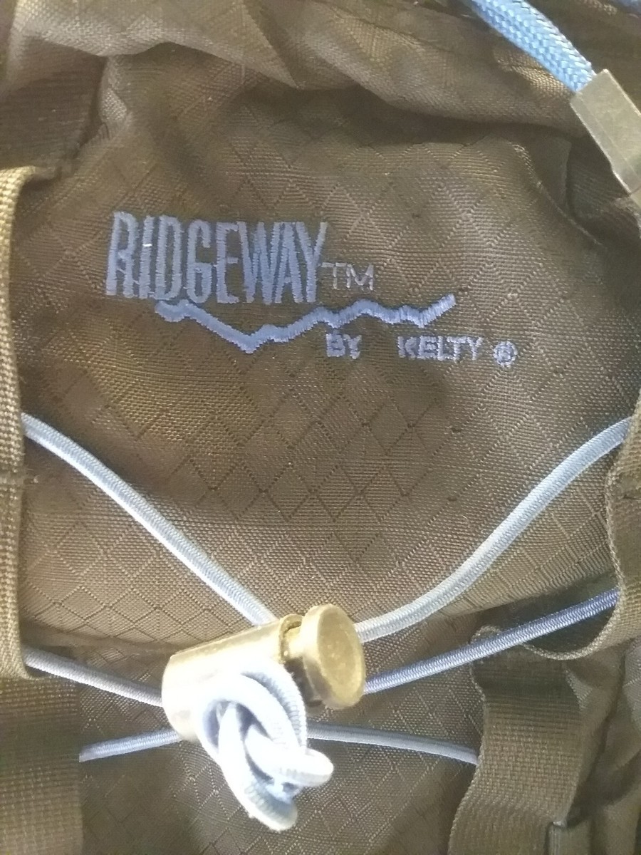 Ridgeway by Kelty Klamath Backpack Hiking Camping Backpack Blue/Black