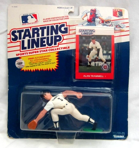 ALAN TRAMMELL RC 1988 STARTING LINE-UP SLU ROOKIE FIGURE!TIGERS SS RC - Picture 1 of 2