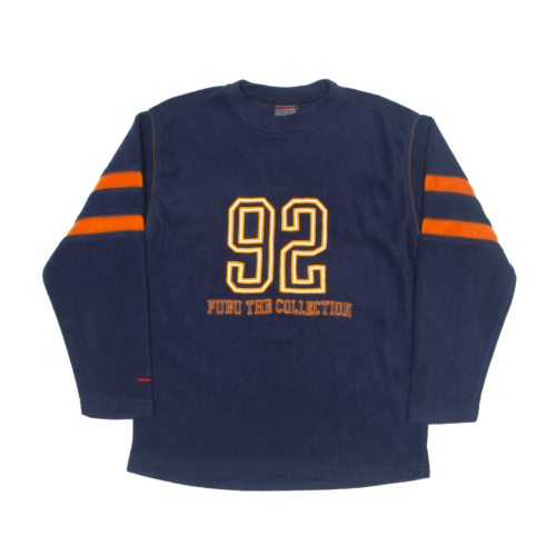 FUBU THE COLLECTION Fleece Blue Boys L - Picture 1 of 8