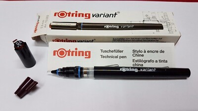 rOtring Variant Technical Pen 0.60 mm - New in box with key nib