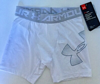New UA Heat Gear Youth Small Under Armour Fitted Sports Base Layer