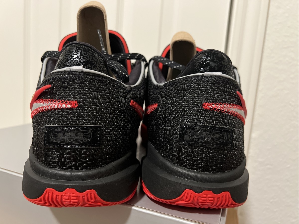 Nike LeBron James XX 20 Trinity Miami Heat Black Red DJ5423-001