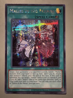 YUGIOH MALISS IN THE MIRROR ASIA ENGLISH EDITION ALIN-AE064 SECRET RARE