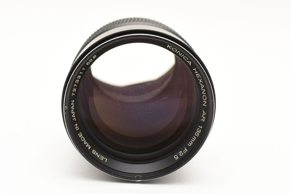 Excellent5＋] Konica Hexanon AR Lens 135mm F/2.5 From Japan