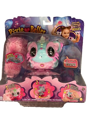 Pixie Belles Interactive Enchanted Animal Toy Aurora Turquoise Extra Tail NEW