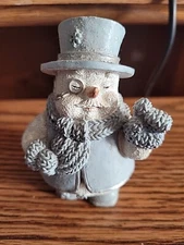 2000 Encore Snow Buddies "Mayor Blustery" Vintage Figurine