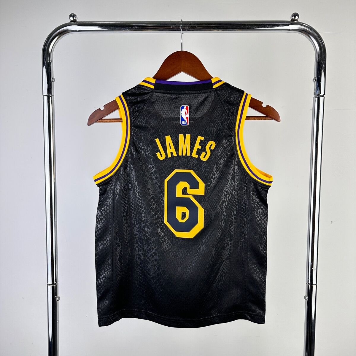 NIKE LEBRON JAMES #6 YOUTH L LA LAKERS BLACK JERSEY NBA NIKE LEBRON JAMES #6 YOUTH L LA LAKERS BLACK JERSEY NBA