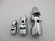 Craftsman 3pc V Series Universal Joint Sockets 1/4, 3/8, 1/2"