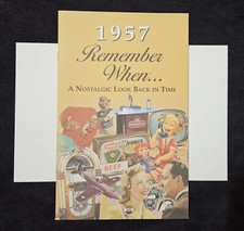 NEW 1957 Remember When A Nostalgic Look Back ...