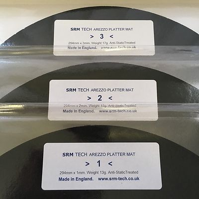 NEU! SRM TECH AREZZO PLATTENMATTE VTA-S-PACK - VTA EINFACH EINSTELLEN - 1,2 & 3 mm MATTEN