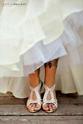  Glint Daryn Ivory Satin Crystals Embellished Sandals  Sz 7.5  $129   #12 