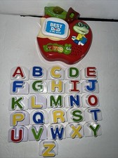 LeapFrog Leap Frog Tad Apple Fridge Phonics Complete Alphabet 26 Letters Dad GUC
