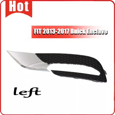 #ad #ad Fog Light Bezel Trim Driver Side Left For 2013 2017 Buick Enclave GM1038152 $38.96