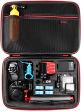 Carrying Case for Gopro Hero 13, 12, 11, 10, 9, 8, 7, 6, 5 Black, AKASO Campark