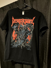 Camisa Death Angel The Bay Strikes Back Tour 2022 mediana negra